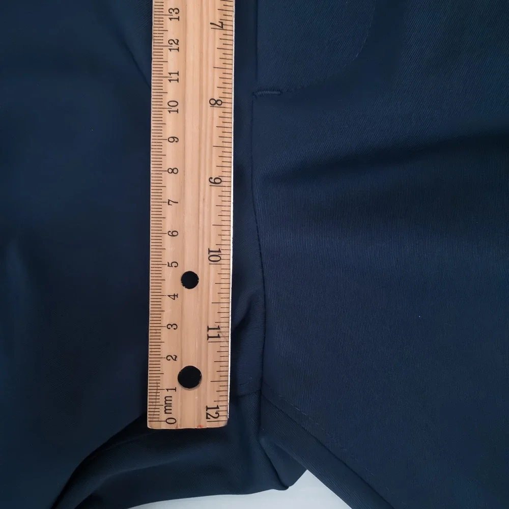 Tommy Bahama Performance Pants Mens 40x30 Navy Blue Boracay Stretch Polyester